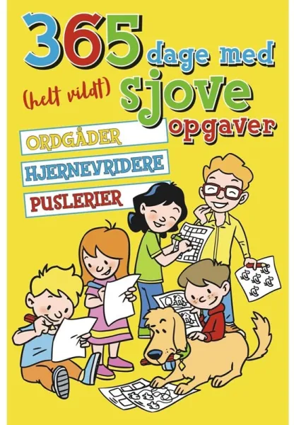 365 dagar med superroliga uppgifter - Barnbok - Pocketbok