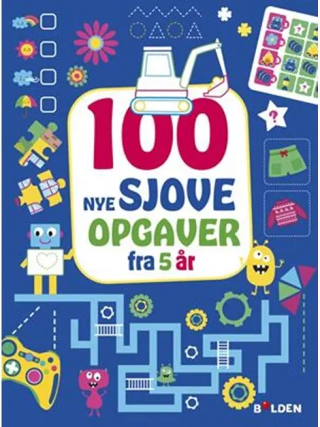 100 NYA roliga uppgifter - från 5 år - Hobby - Pocketbok