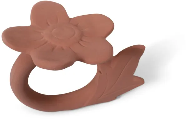 Blombitarring i naturgummi