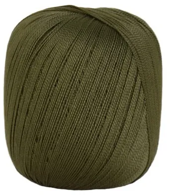 Hjertegarn Hjerte nr. 5 Virkgarn 447 Armégrön