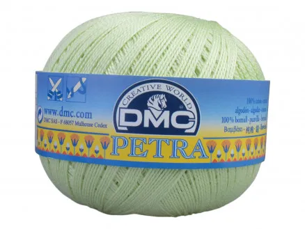 DMC Petra nr. 8 Virkgarn Unicolor 5772 Pistage