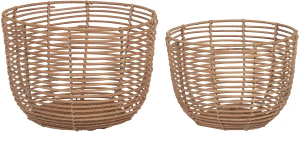 Dalina, Korg, natur, H22x31x31 cm