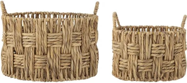 Pepita, Korg, natur, H40x30 cm