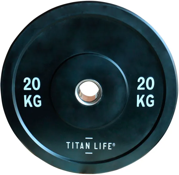 Titan Life Gummiskiva 20 kg Viktplatta