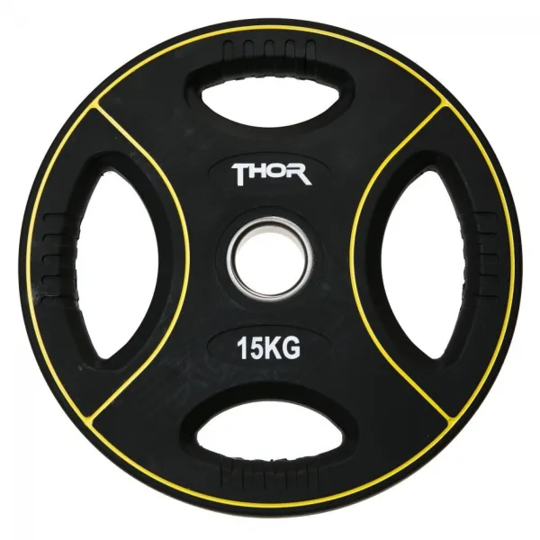 Thor Fitness Viktplatta med handtag 15 kg (1 st)