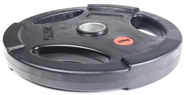 Nordic Fighter Järn / Gummi Viktplatta med Handtag 10kg / 50mm (1 st)